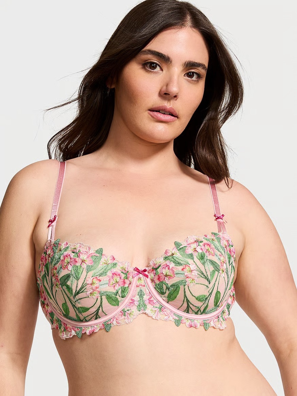 Victoria's Secret Push Up Dream Angels Lily Embroidery Bra
